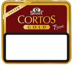 Braniff Cortos Fino Gold